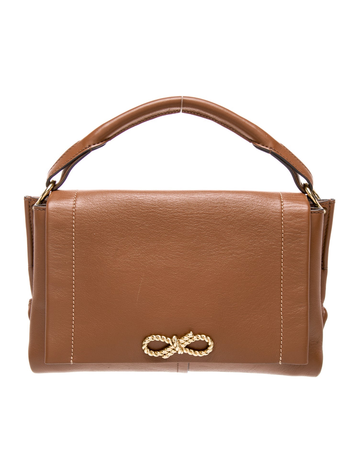 Anya Hindmarch Leather Top Handle Bag