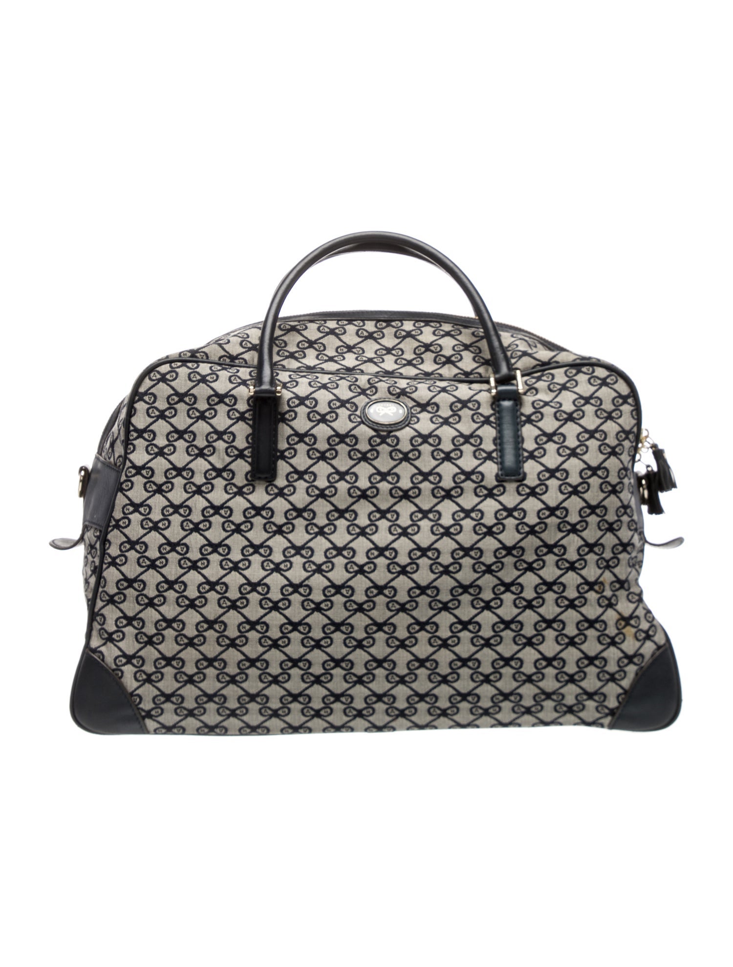 Anya Hindmarch Canvas Top Handle Bag