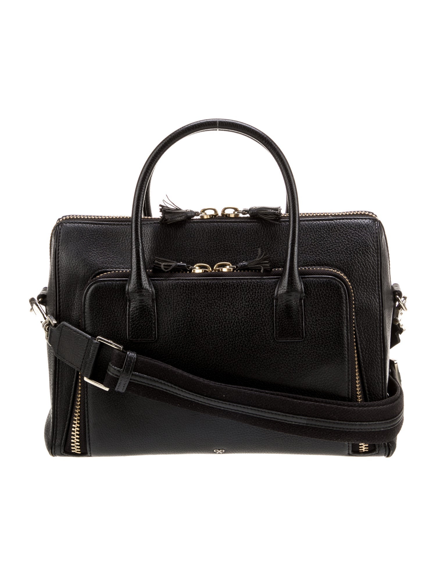 Anya Hindmarch Leather Top Handle Bag