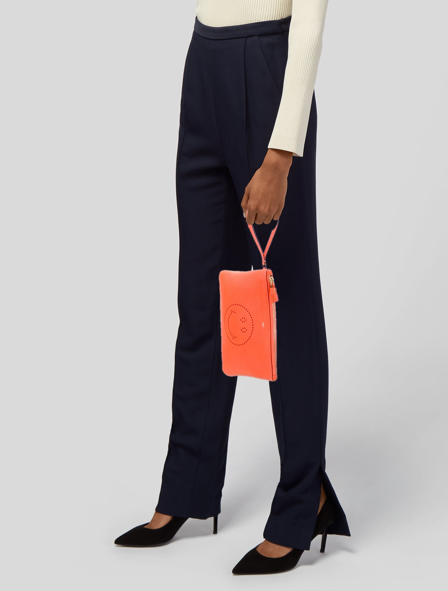 Anya Hindmarch Leather Clutch