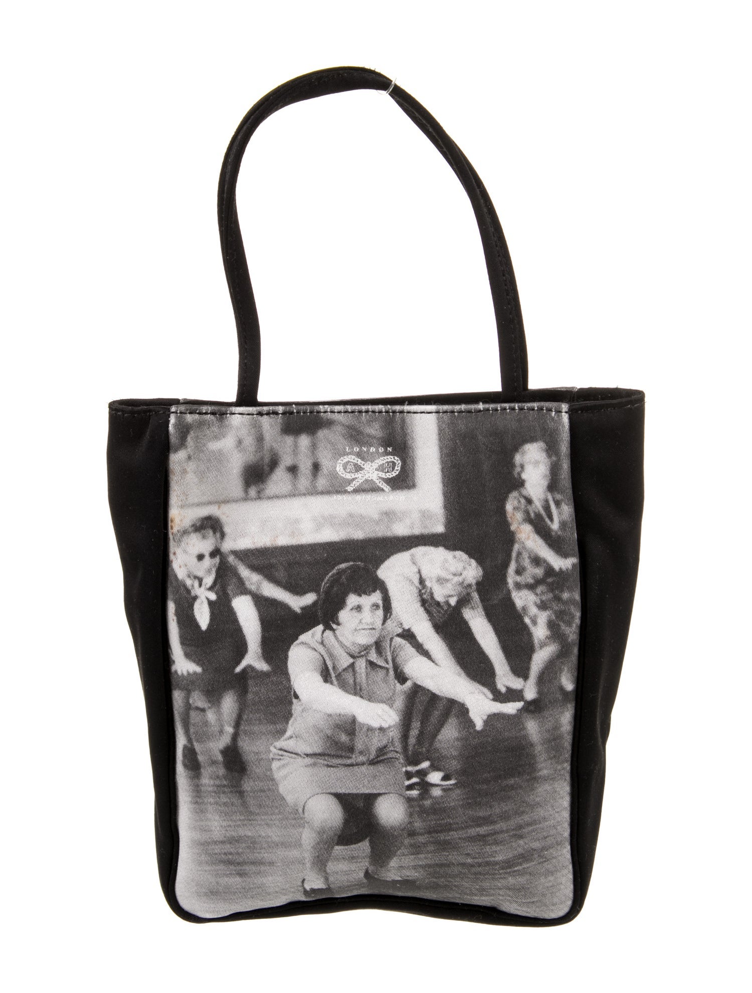 Anya Hindmarch Canvas Top Handle Bag