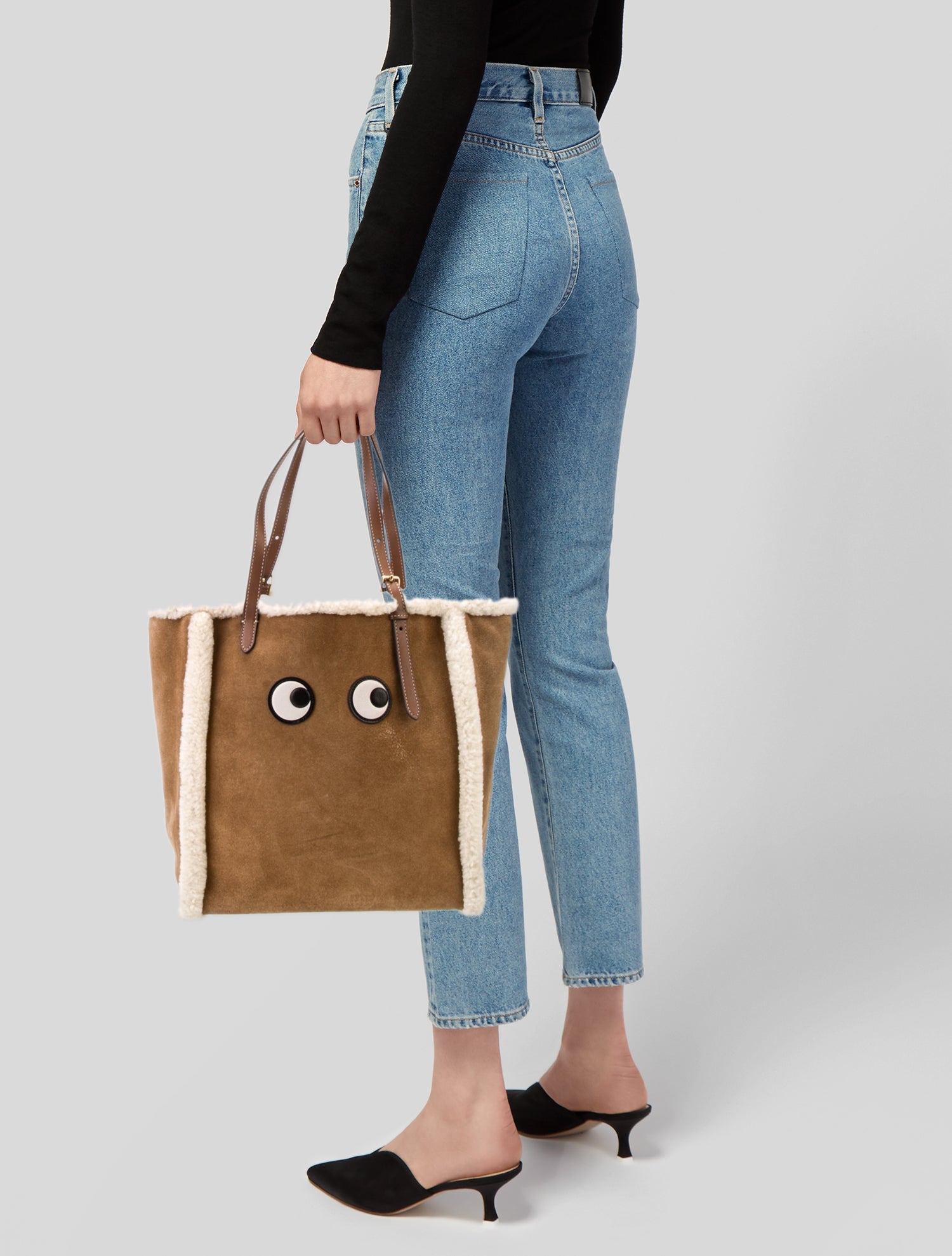 Anya Hindmarch Suede Tote