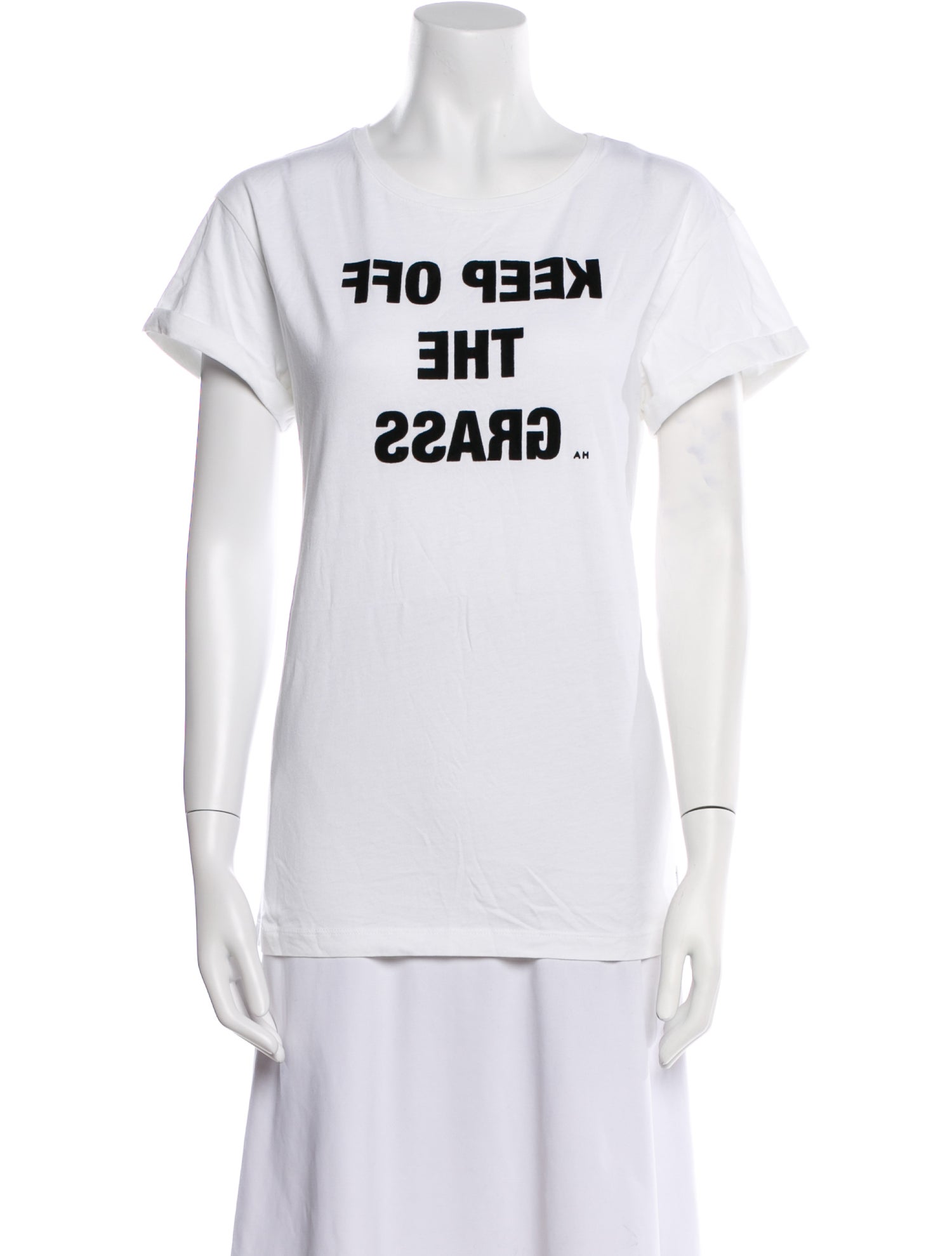 Anya Hindmarch Graphic Print Crew Neck T-Shirt