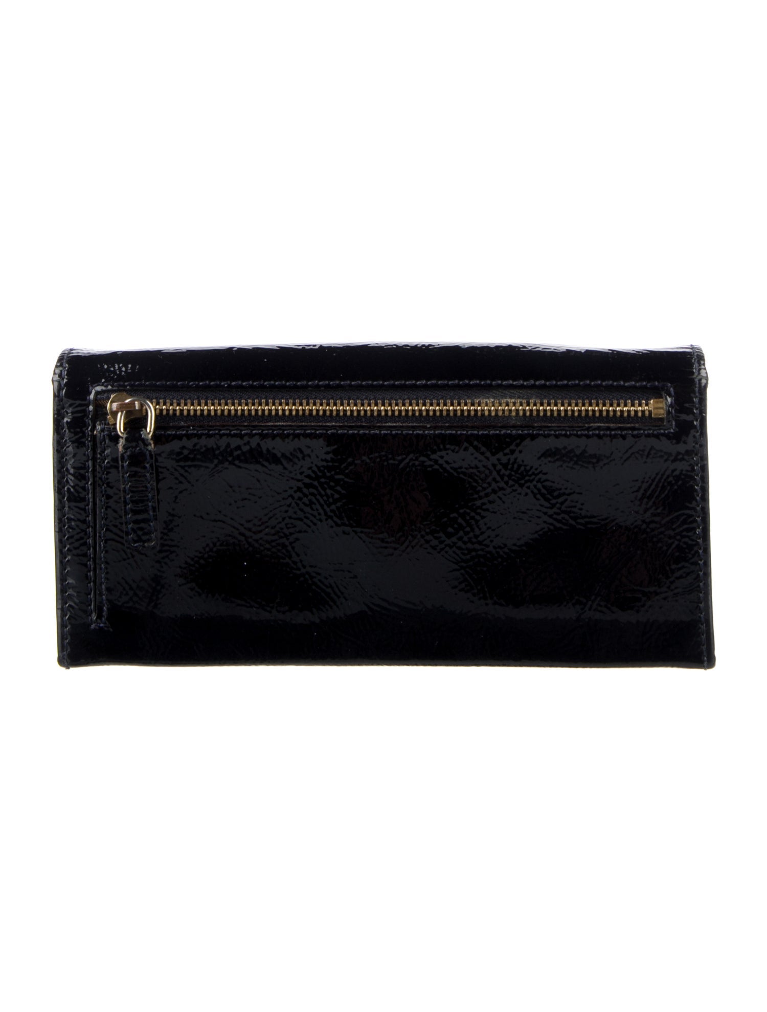 Anya Hindmarch Patent Leather Continental Wallet