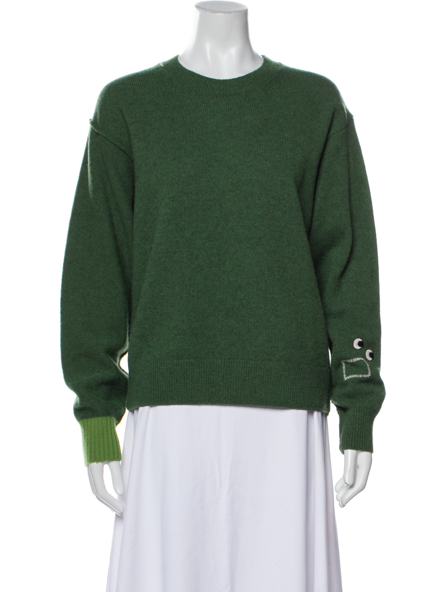 Anya Hindmarch Wool Crew Neck Sweater