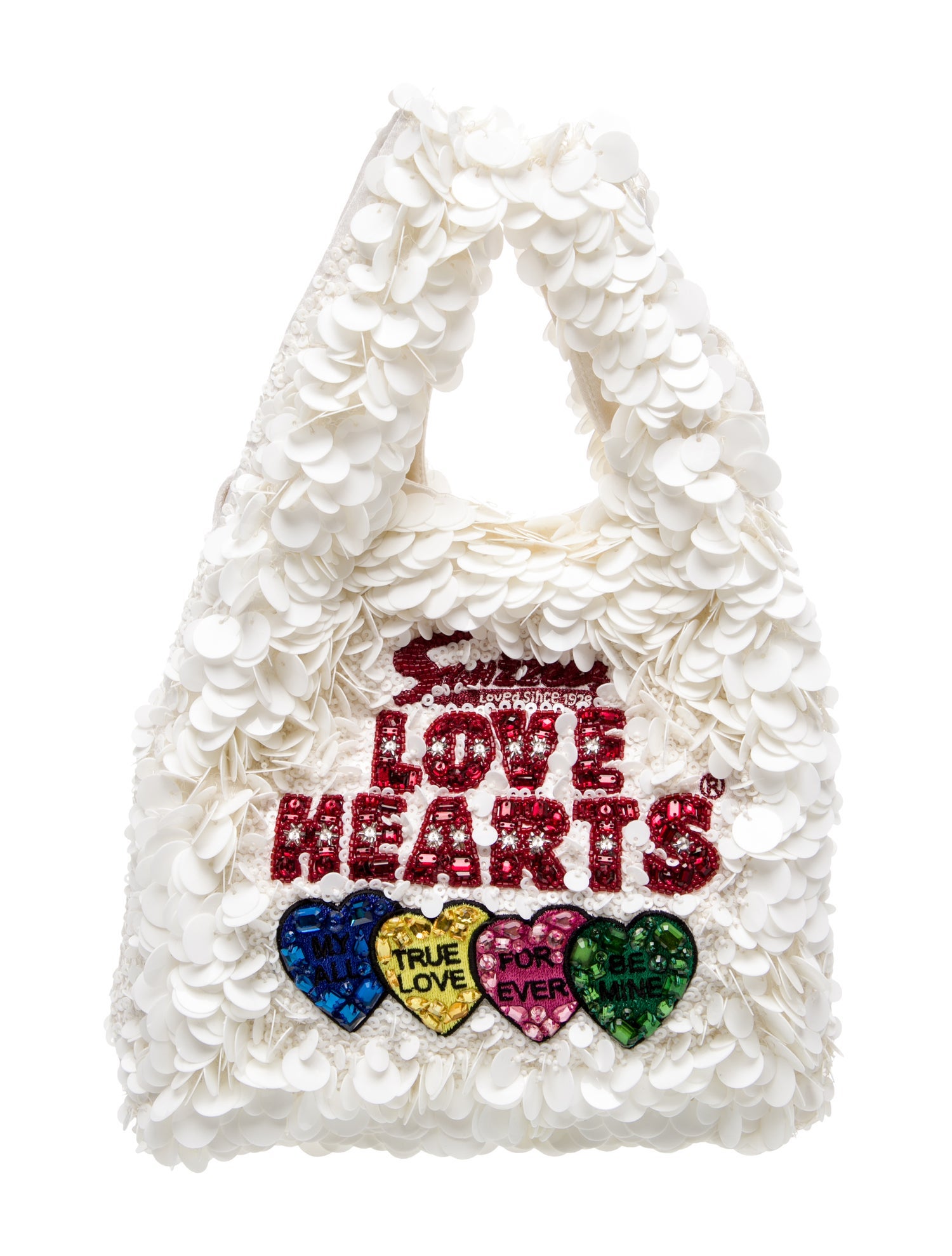 Anya Hindmarch Sequins Top Handle Bag w/ Tags