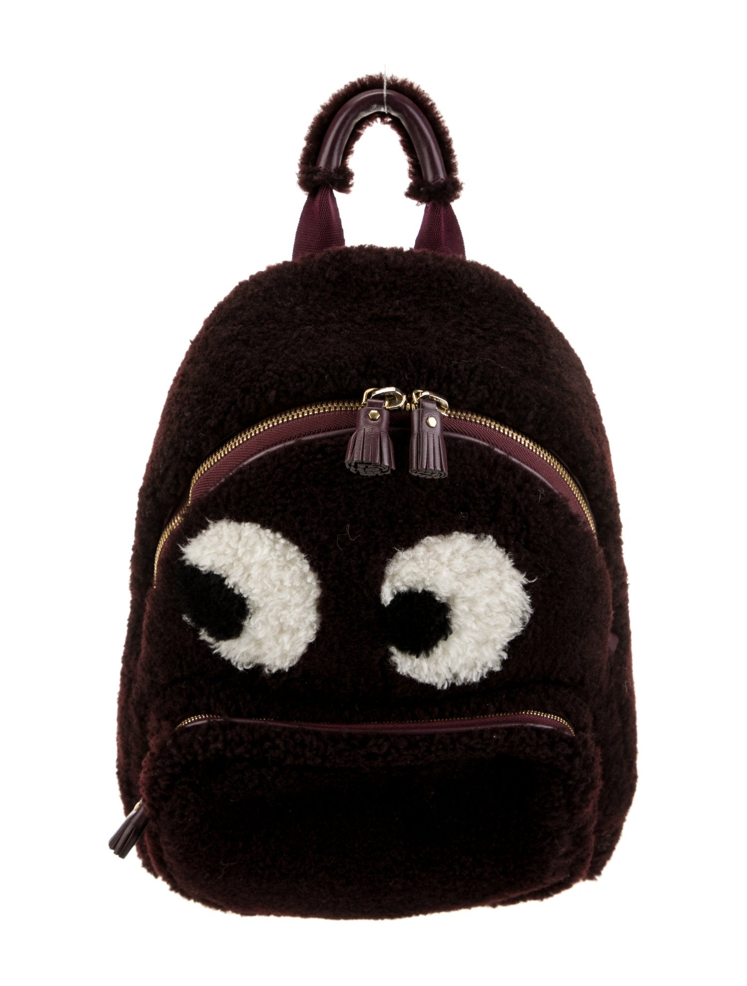 Anya Hindmarch Faux Fur Backpack