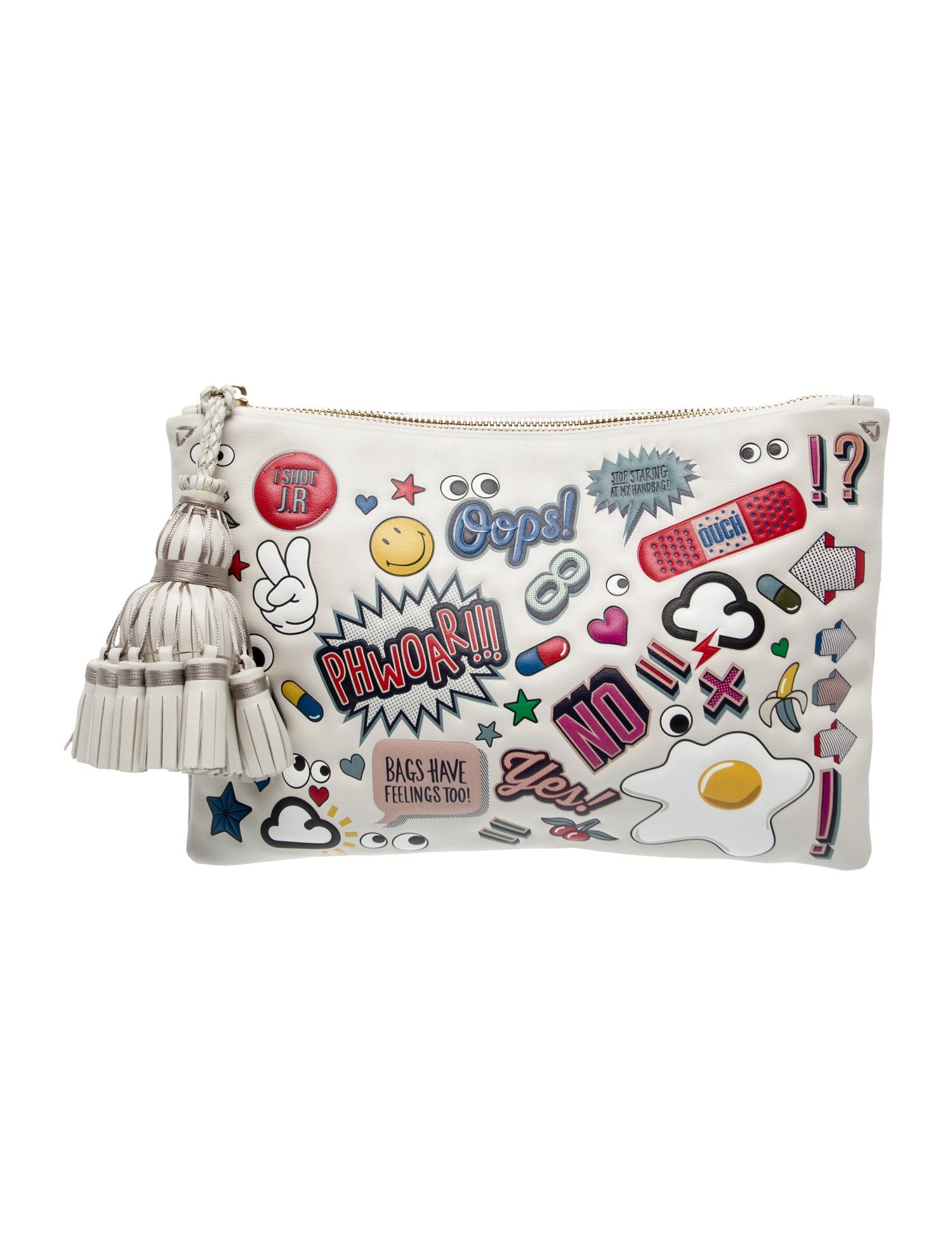 Anya Hindmarch Leather Clutch