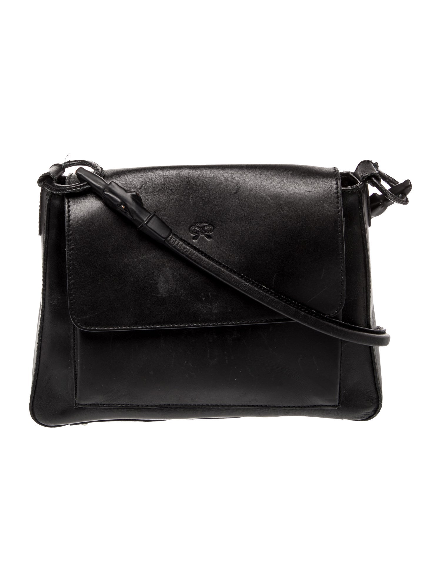 Anya Hindmarch Leather Shoulder Bag Vintage