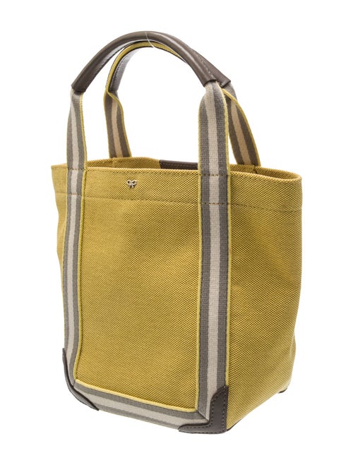 Anya Hindmarch Canvas Top Handle Bag