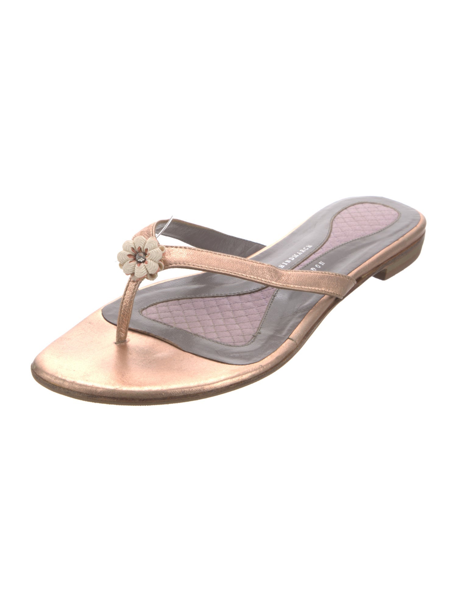 Anya Hindmarch Leather Flip Flops