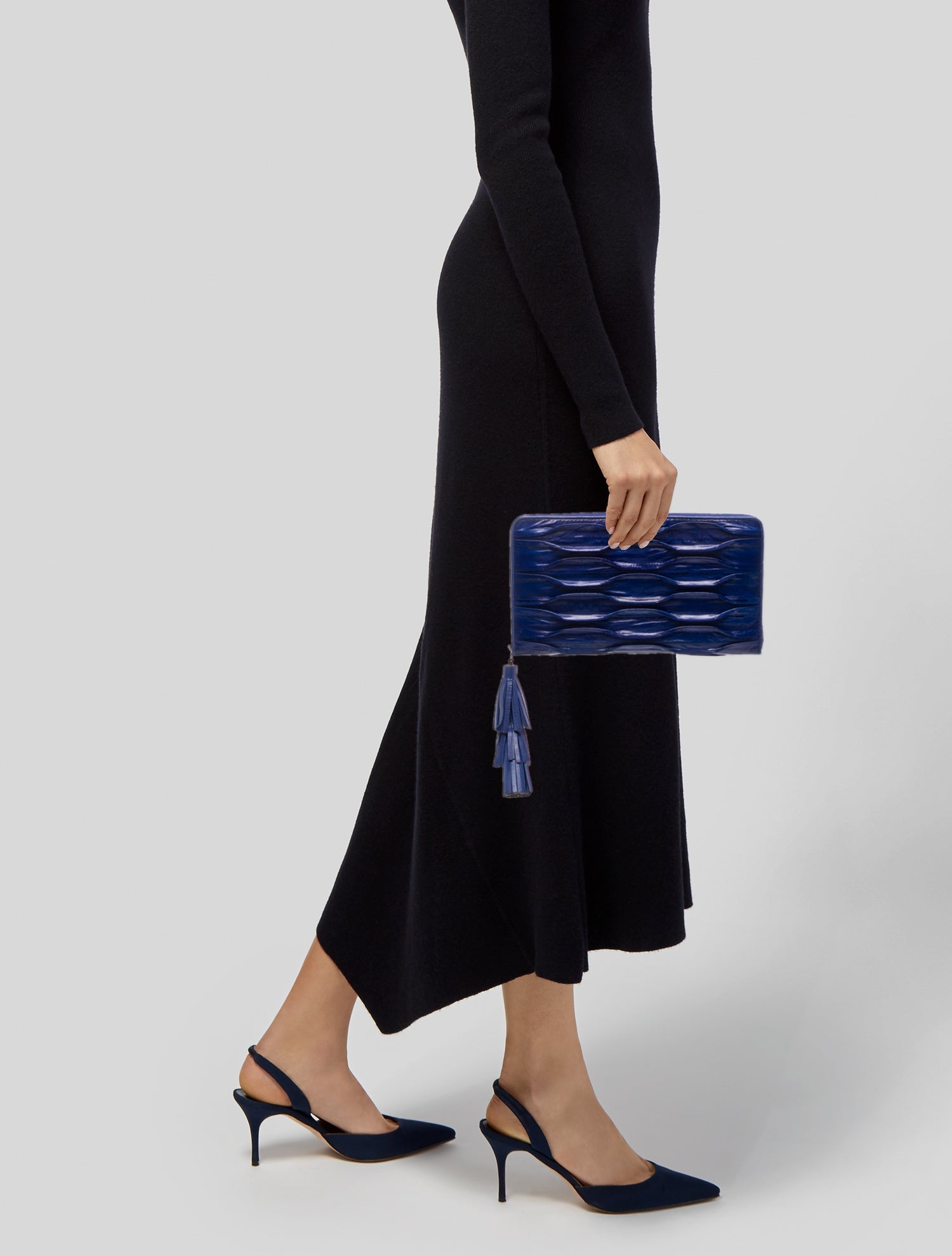 Anya Hindmarch Eel Skin Clutch
