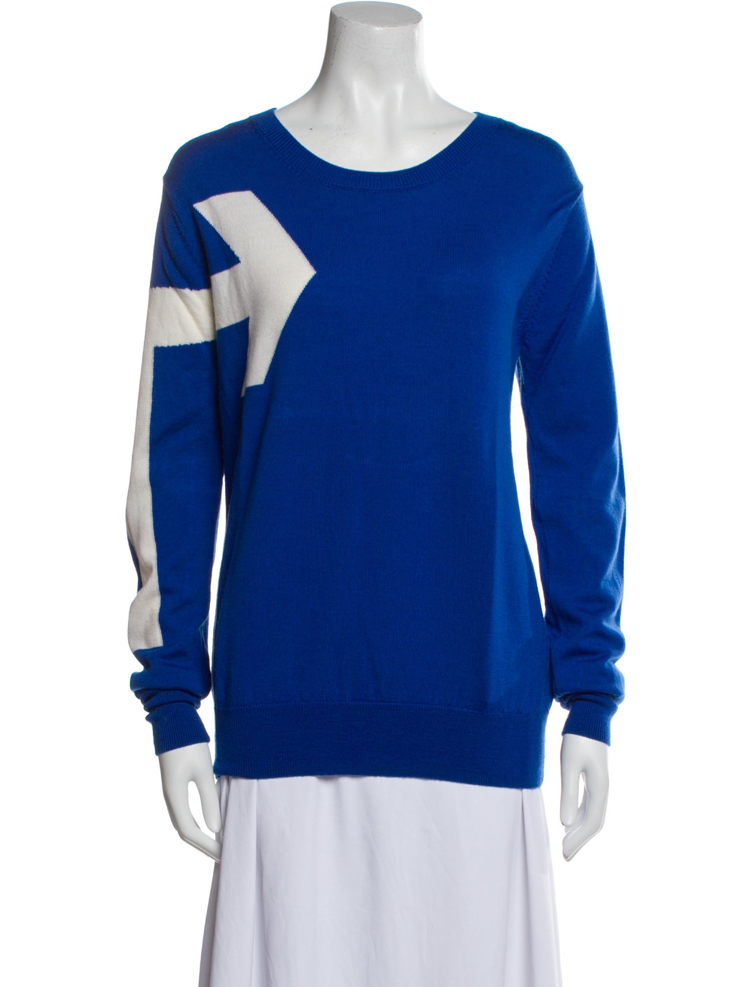 Anya Hindmarch Merino Wool Graphic Print Sweater