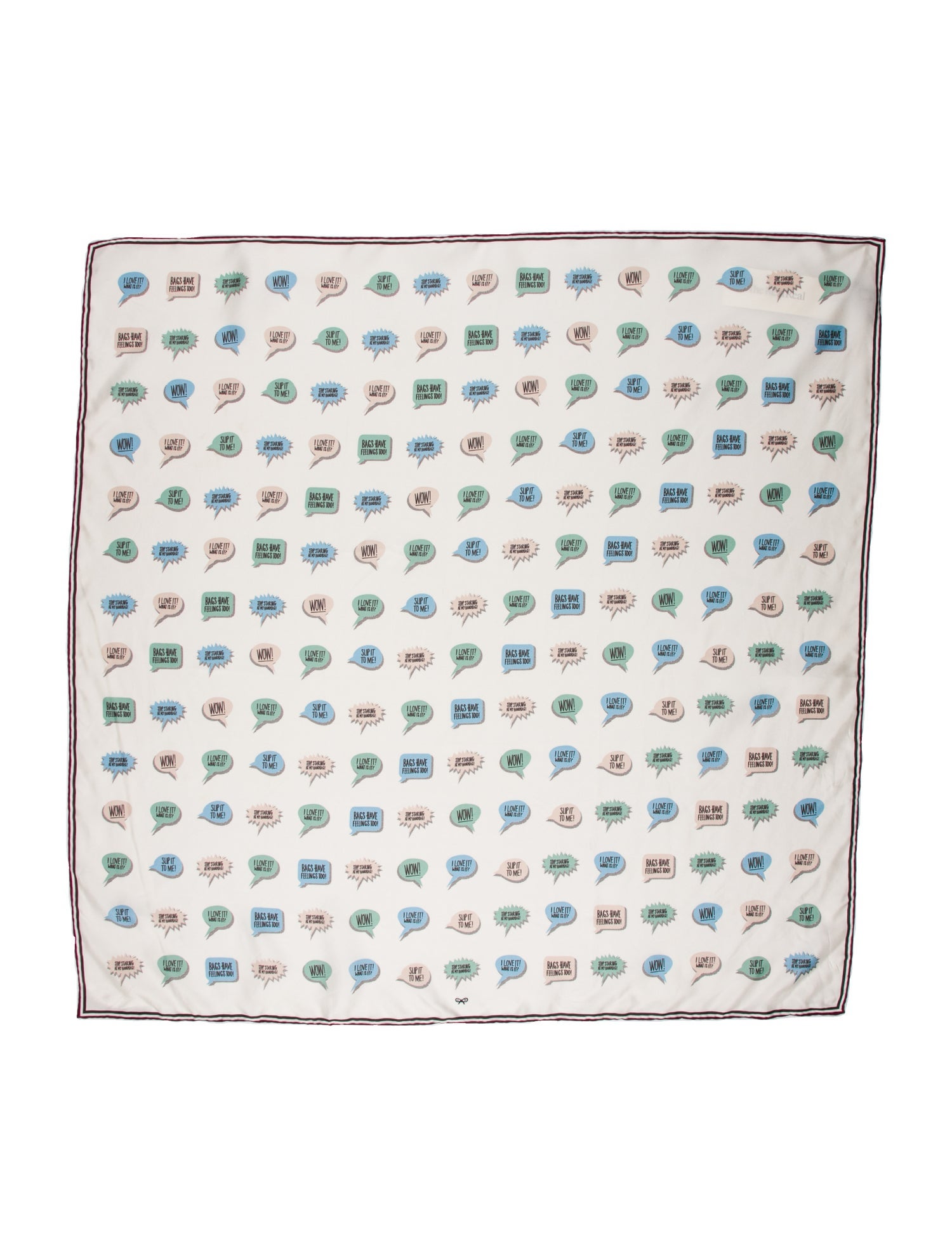 Anya Hindmarch Silk Printed Scarf