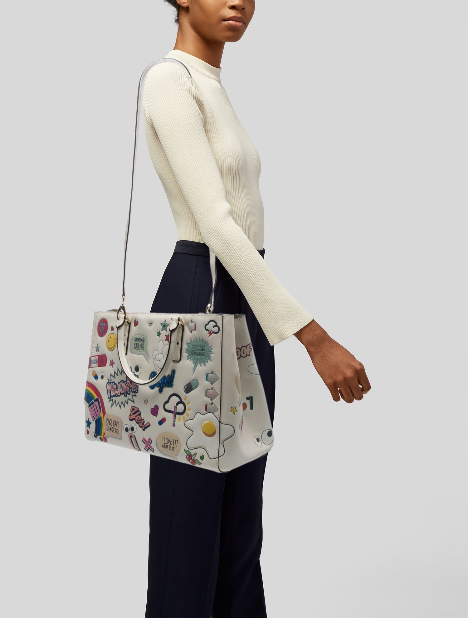 Anya Hindmarch Leather Shoulder Bag