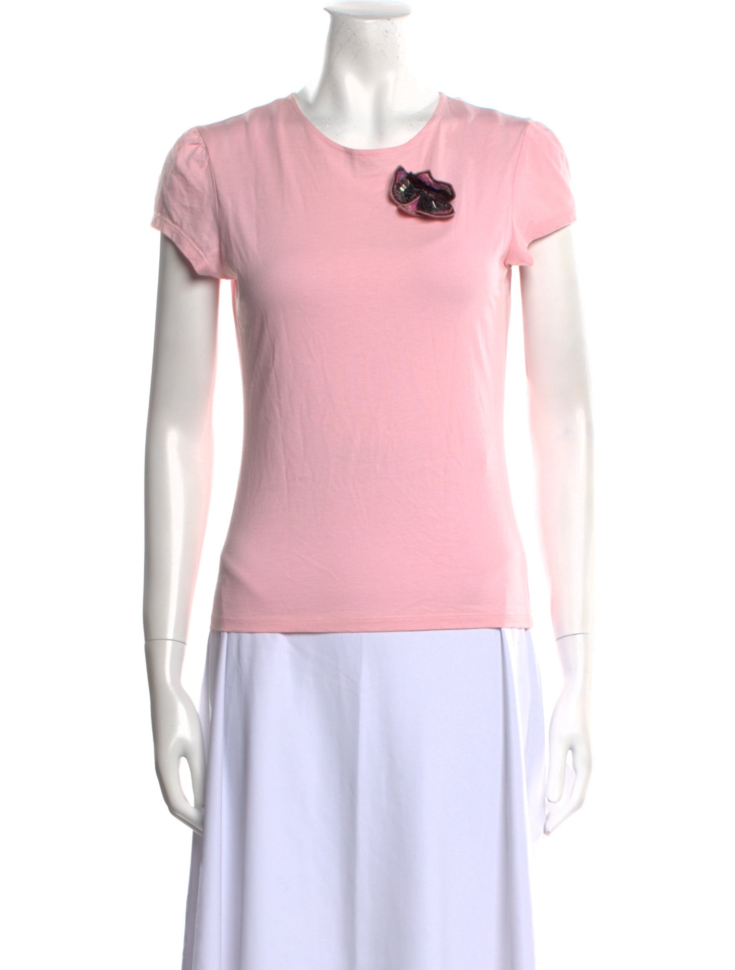 Anya Hindmarch Crew Neck Short Sleeve T-Shirt