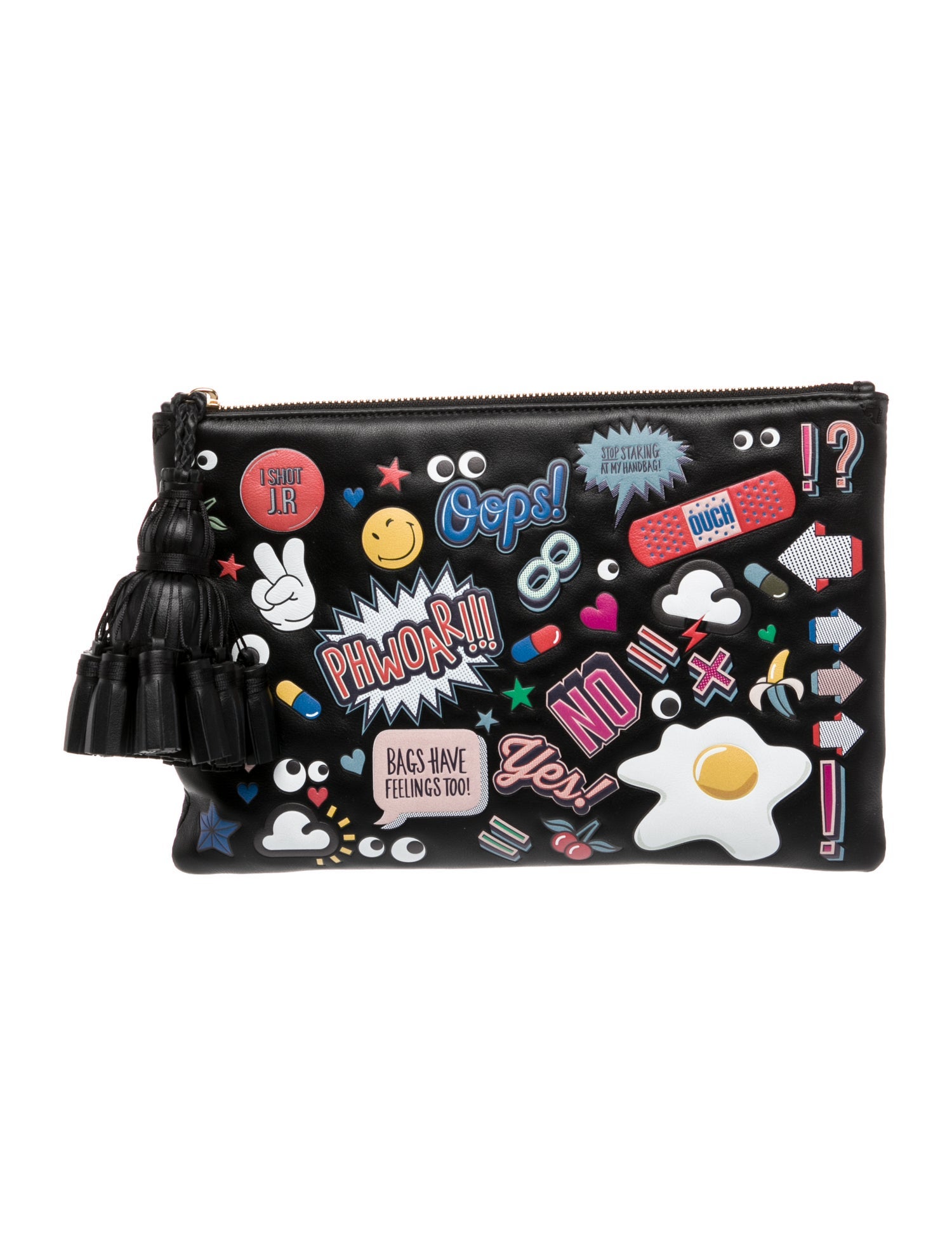 Anya Hindmarch Leather Clutch
