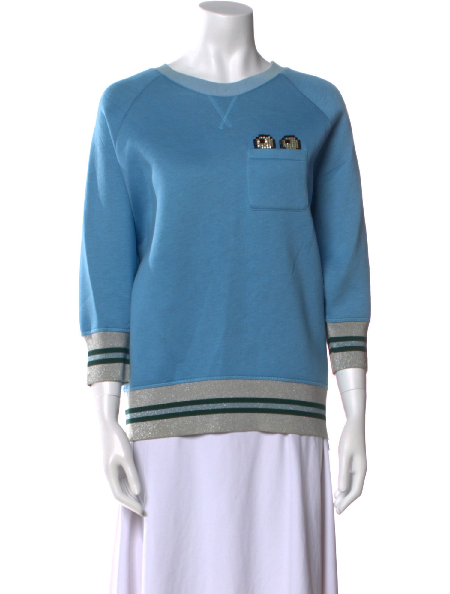 Anya Hindmarch Graphic Print Crew Neck Sweatshirt