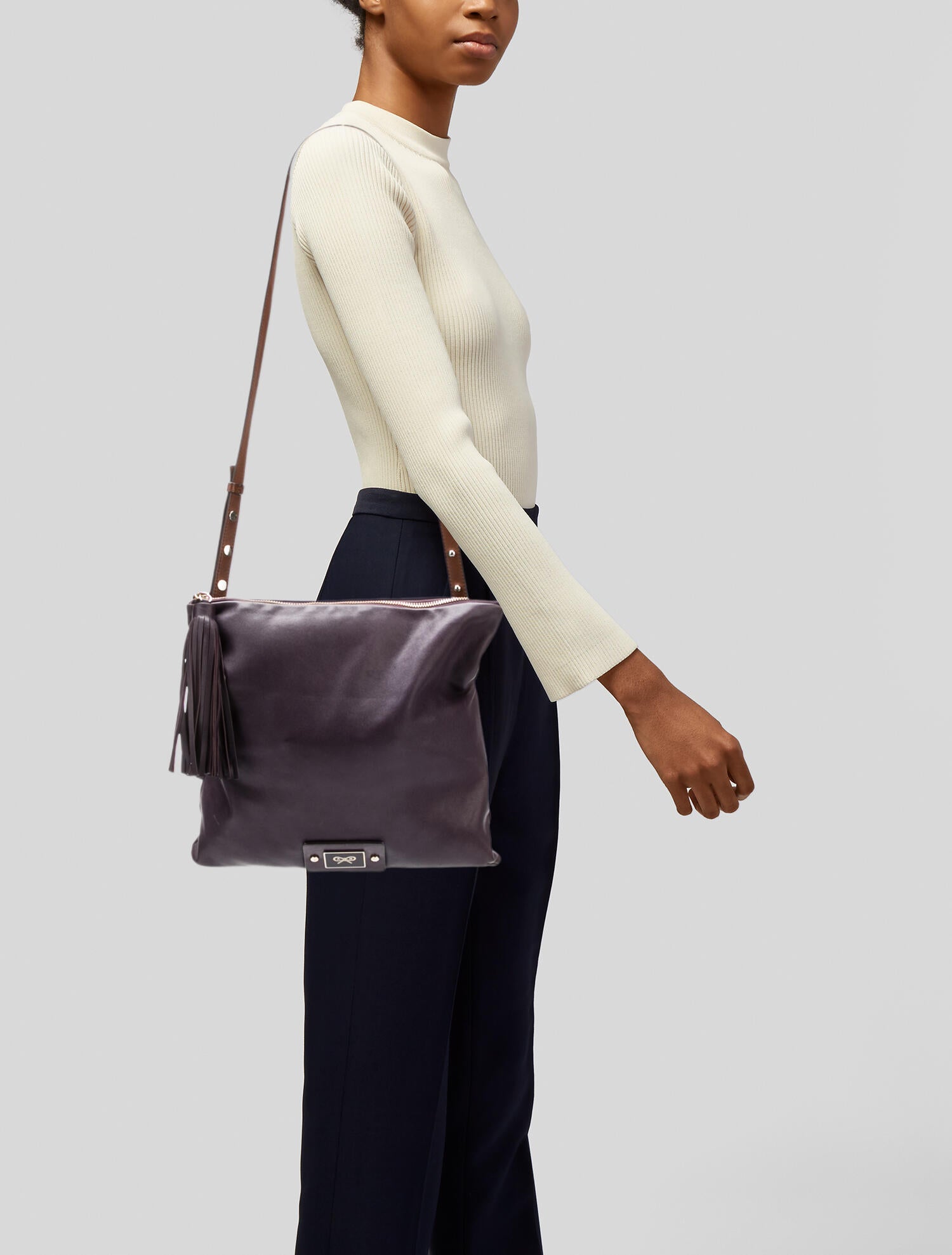 Anya Hindmarch Leather Crossbody Bag