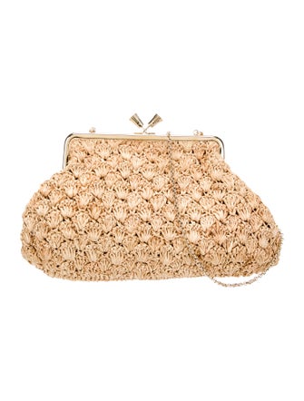 Anya Hindmarch Raffia Evening Bag