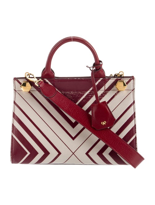 Anya Hindmarch Leather Top Handle Bag