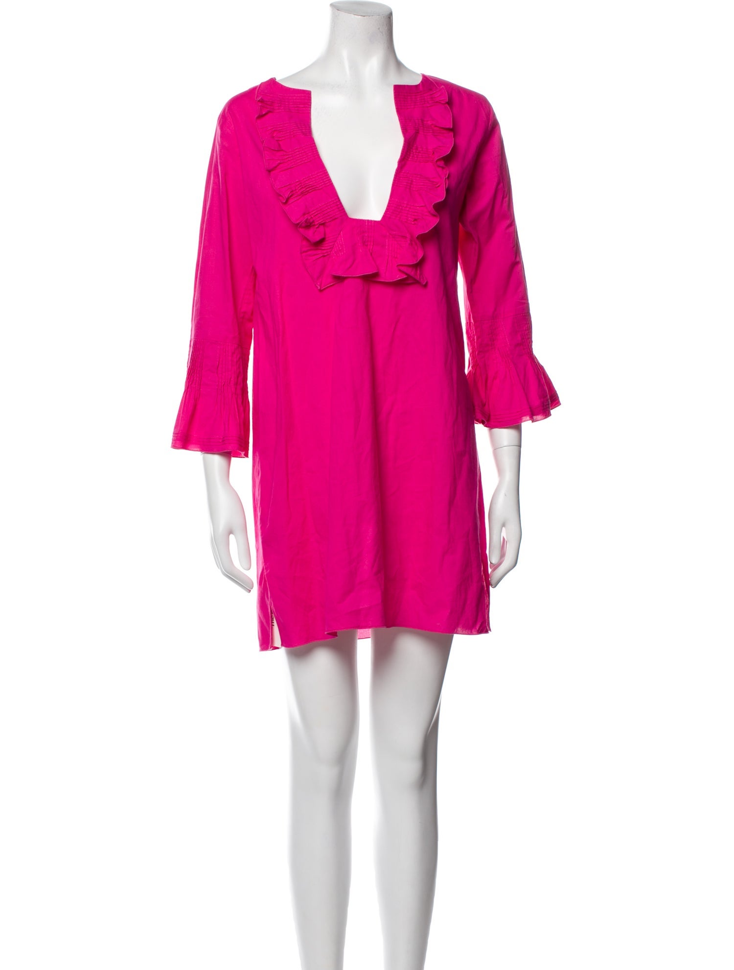 Anya Hindmarch V-Neck Mini Dress