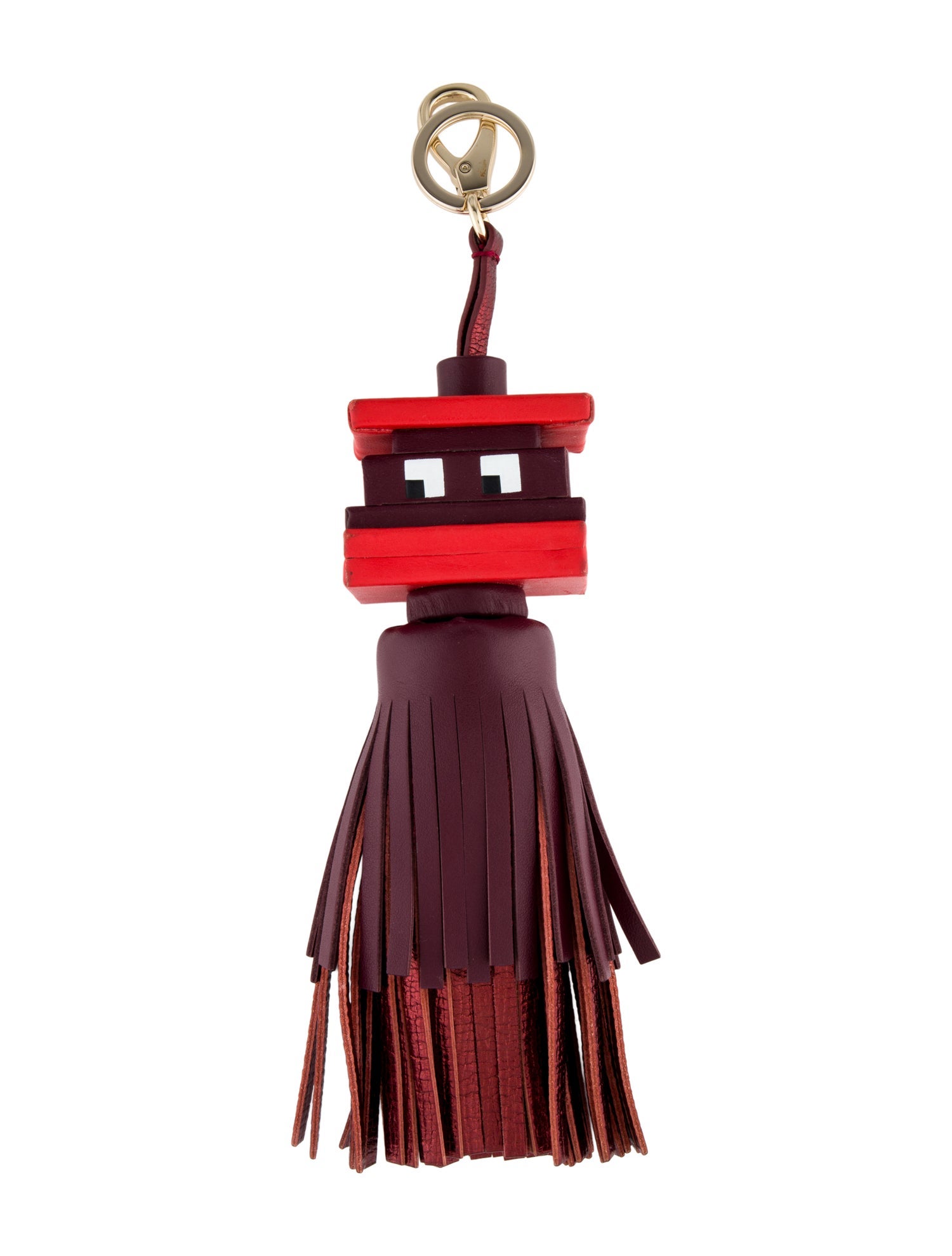 Anya Hindmarch Leather Keychain Tassel