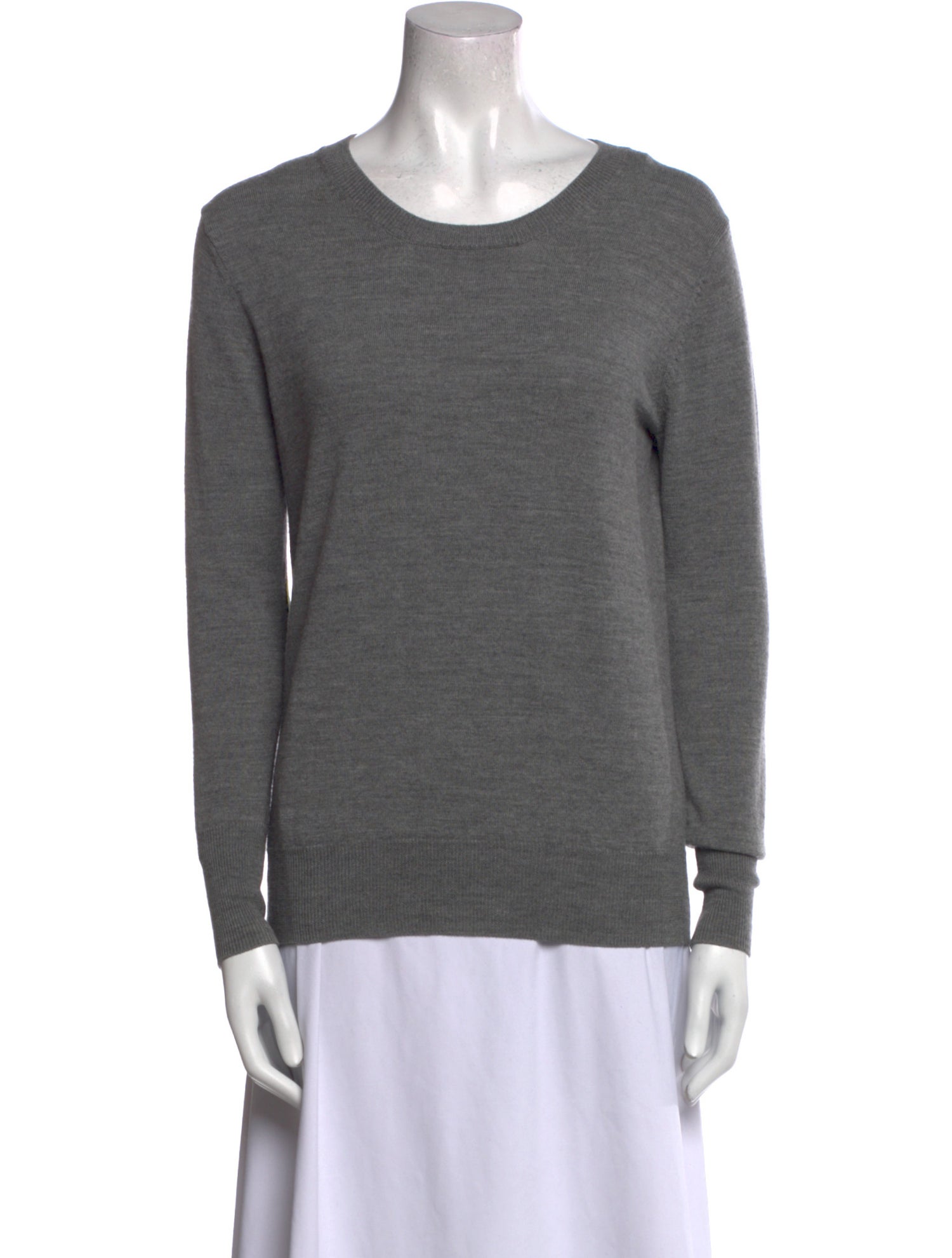 Anya Hindmarch Merino Wool Scoop Neck Sweatshirt