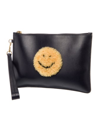 Anya Hindmarch Leather Clutch