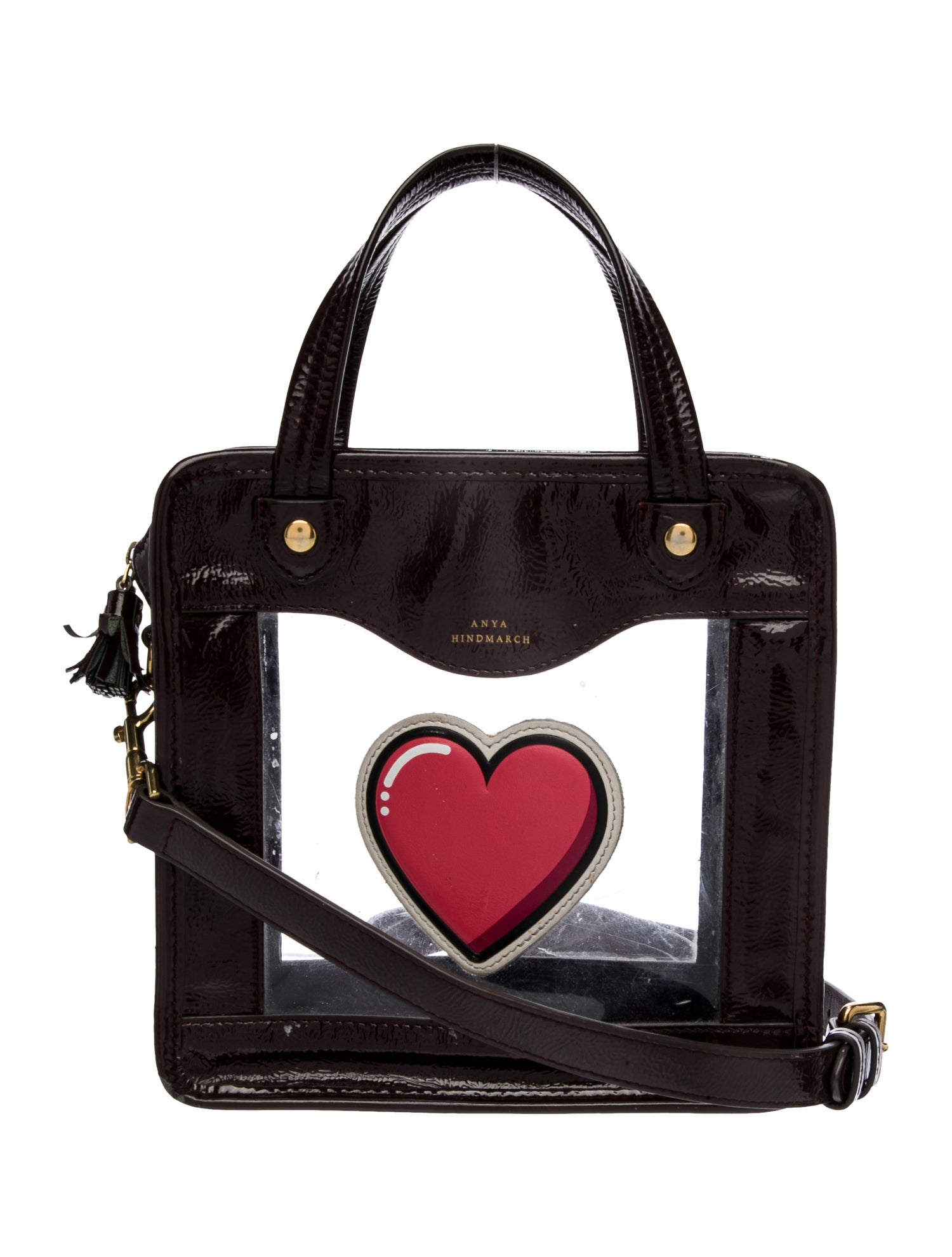 Anya Hindmarch Leather Top Handle Bag