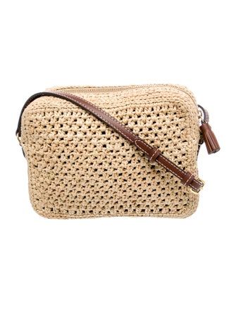 Anya Hindmarch Straw Crossbody Bag
