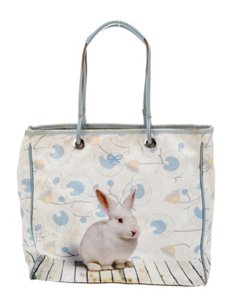 Anya Hindmarch Canvas Evening Bag