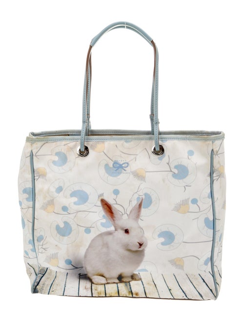 Anya Hindmarch Canvas Evening Bag