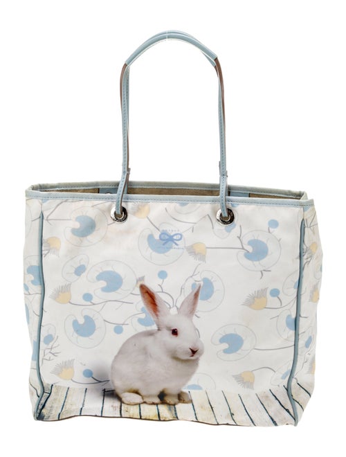 Anya Hindmarch Canvas Evening Bag