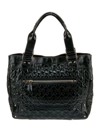 Anya Hindmarch Patent Leather Top Handle Bag