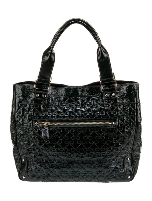 Anya Hindmarch Patent Leather Top Handle Bag