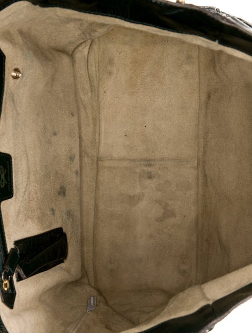 Anya Hindmarch Patent Leather Top Handle Bag