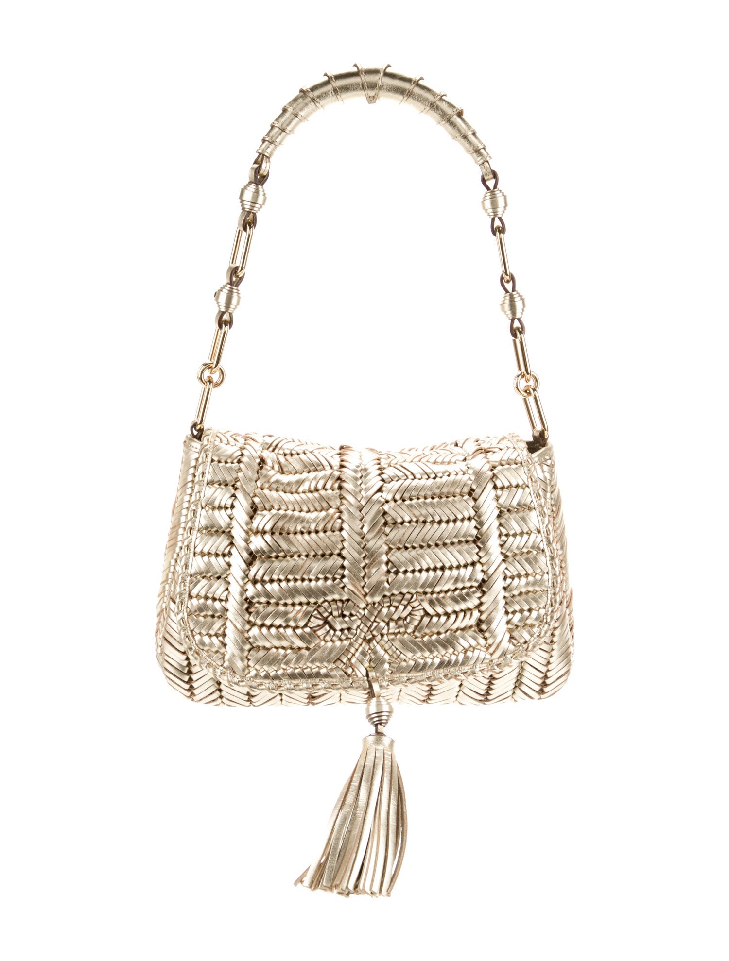 Anya Hindmarch Leather Top Handle Bag