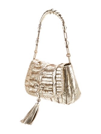 Anya Hindmarch Leather Top Handle Bag