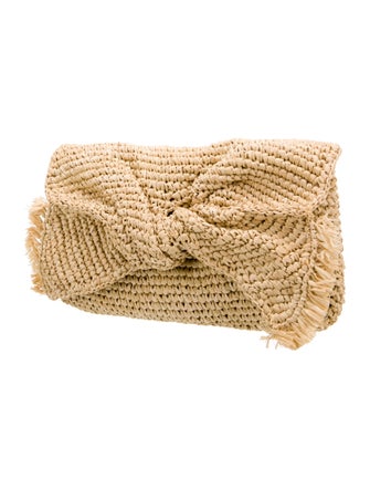 Anya Hindmarch Raffia Minaudière