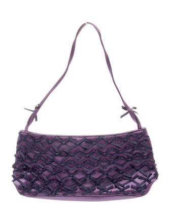 Anya Hindmarch Satin Top Handle Bag