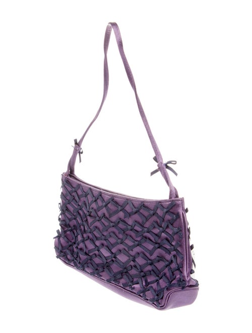 Anya Hindmarch Satin Top Handle Bag