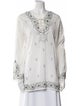 Anya Hindmarch Printed V-Neck Tunic