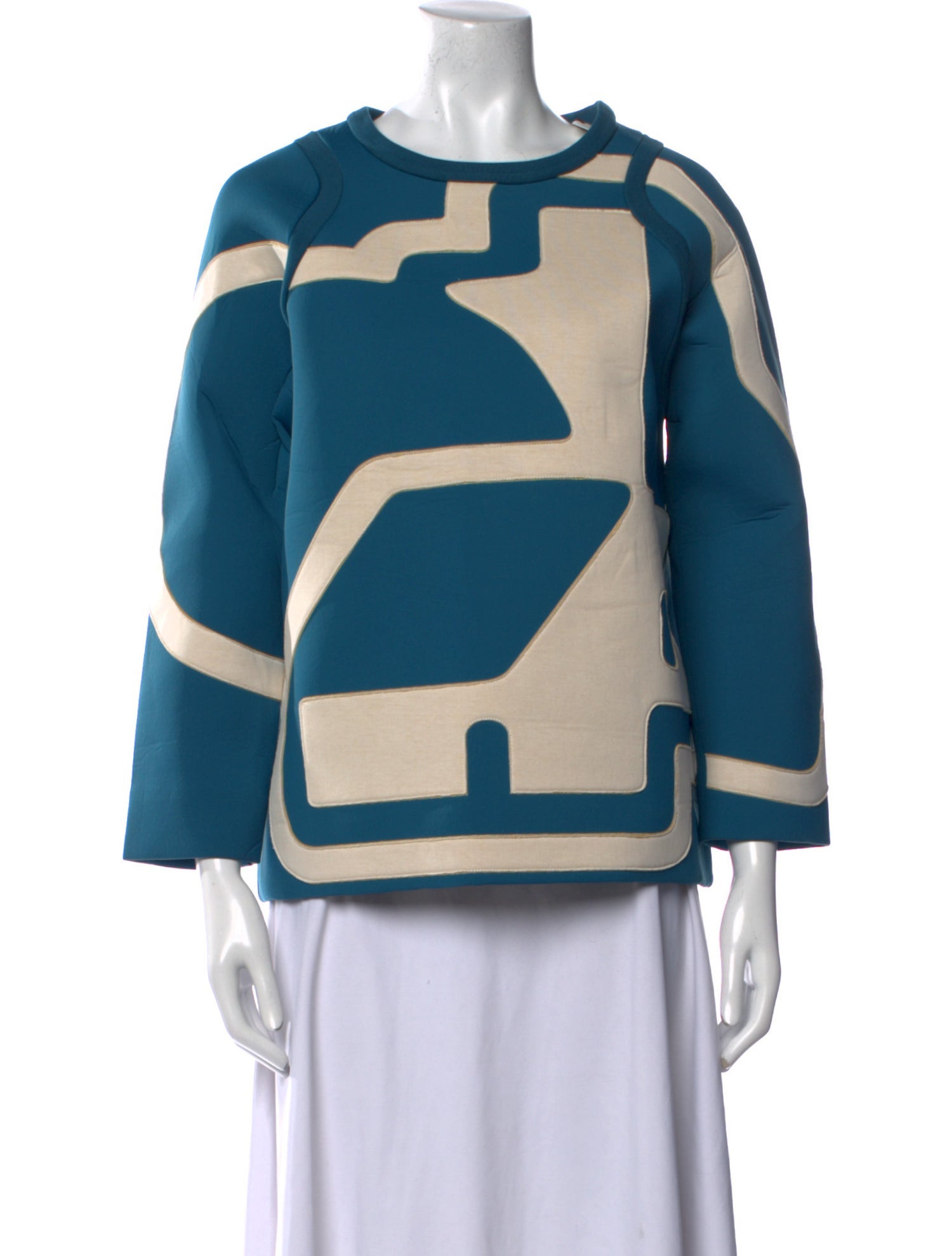 Anya Hindmarch Printed Bateau Neckline Sweatshirt w/ Tags