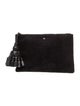 Anya Hindmarch Suede Clutch