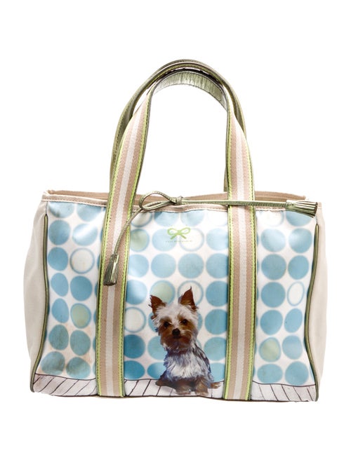 Anya Hindmarch Canvas Top Handle Bag