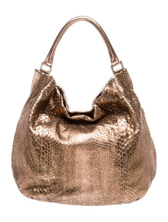 Anya Hindmarch Snakeskin Top Handle Bag