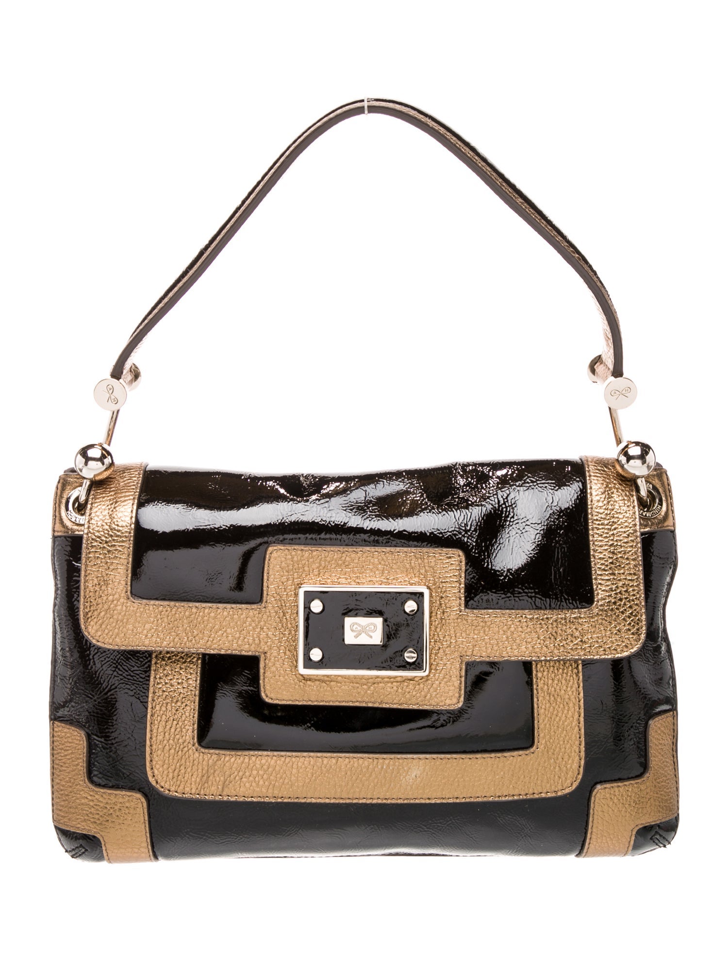 Anya Hindmarch Patent Leather Shoulder Bag