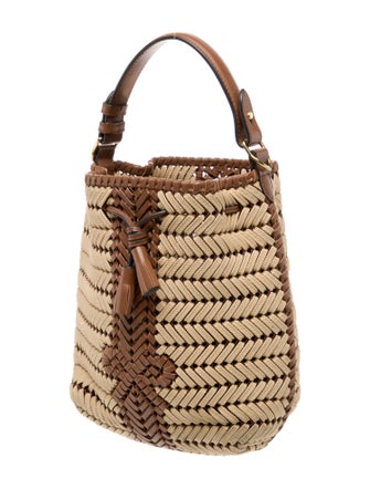 Anya Hindmarch Leather Top Handle Bag