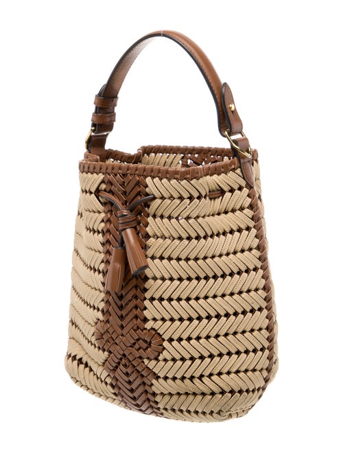 Anya Hindmarch Leather Top Handle Bag